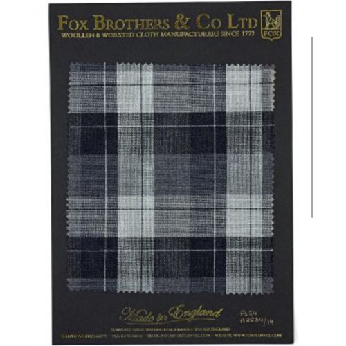 The Char Blue Stampford Check CODE: FS24 A2534/14